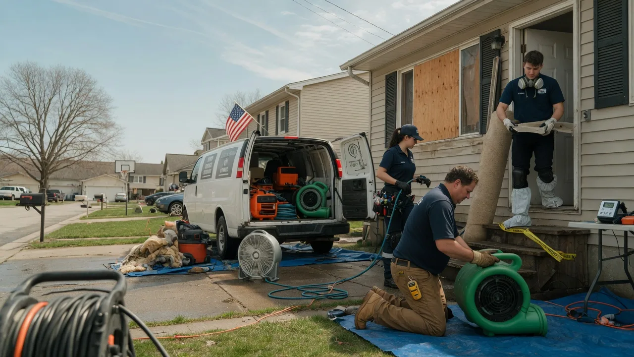 Water Damage Restoration in Fox Lake, WI near me